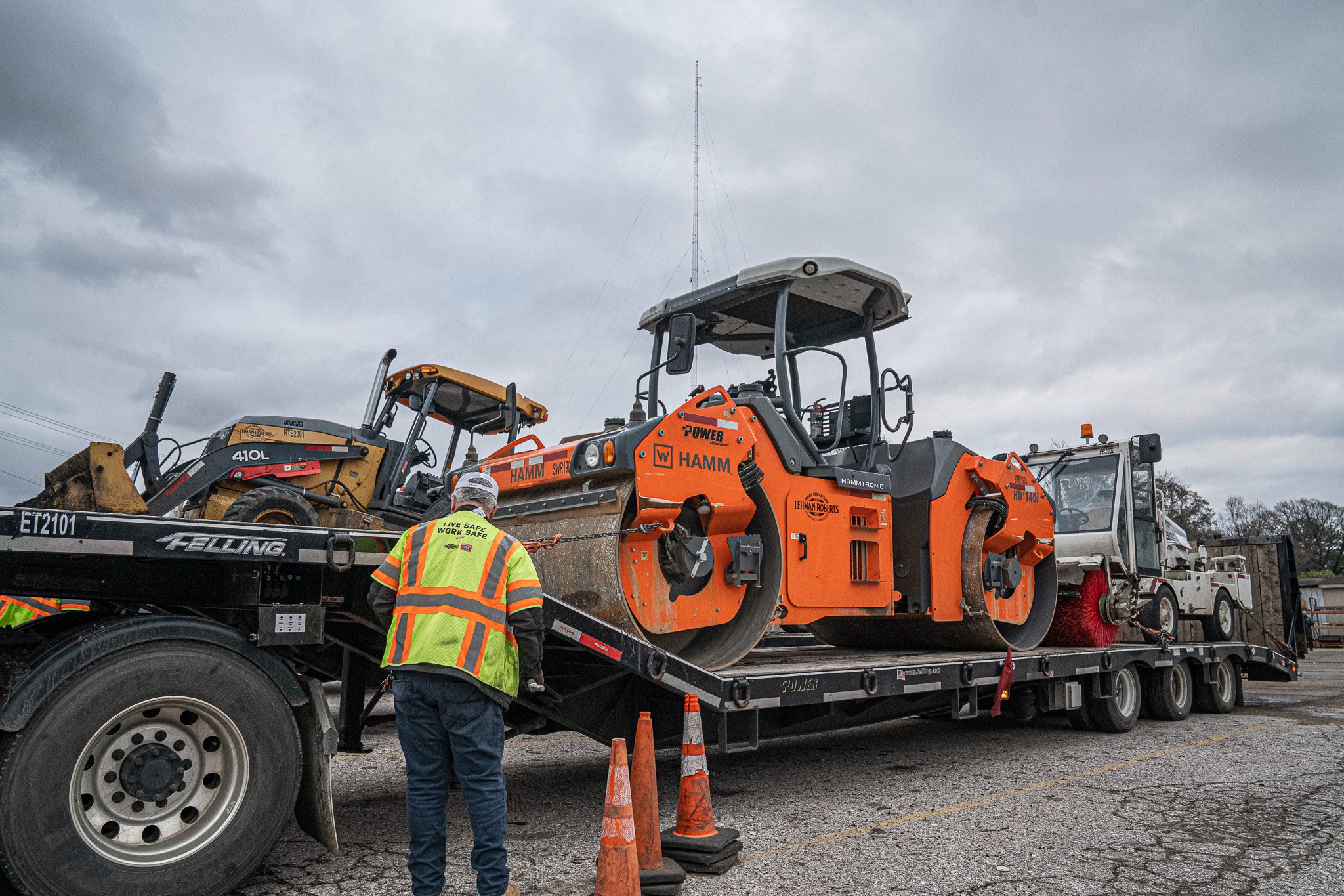 WHO Behind What We Do Lowboy Drivers LehmanRoberts Company