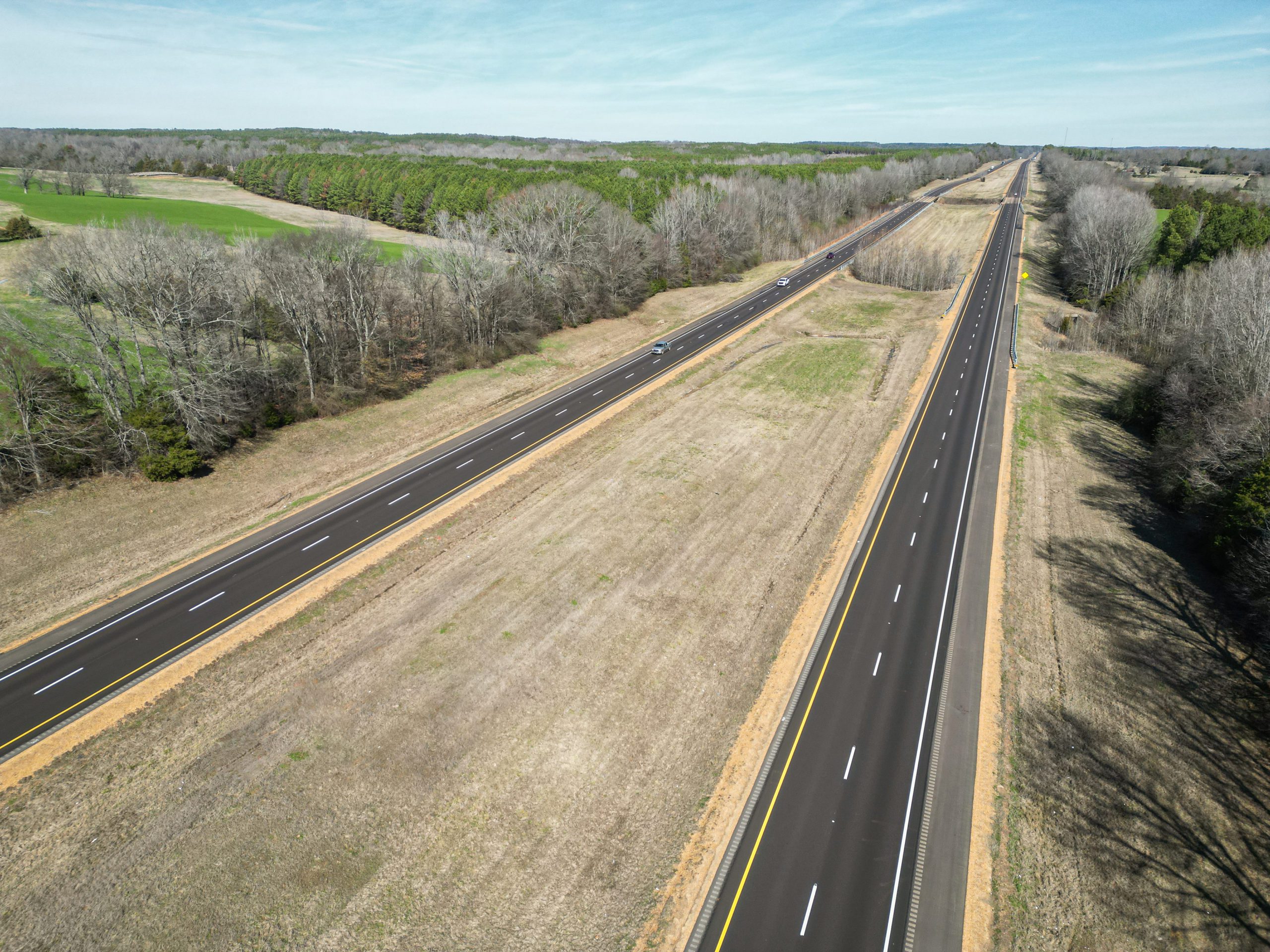 Award-winning Interstate 55 project in Carroll County, MS